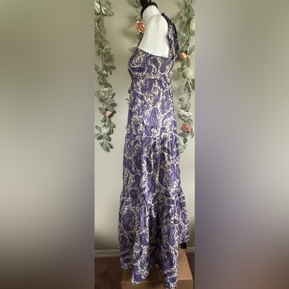 Zimmermann Devi Tie Shoulder Dress - Picture 9 of 13